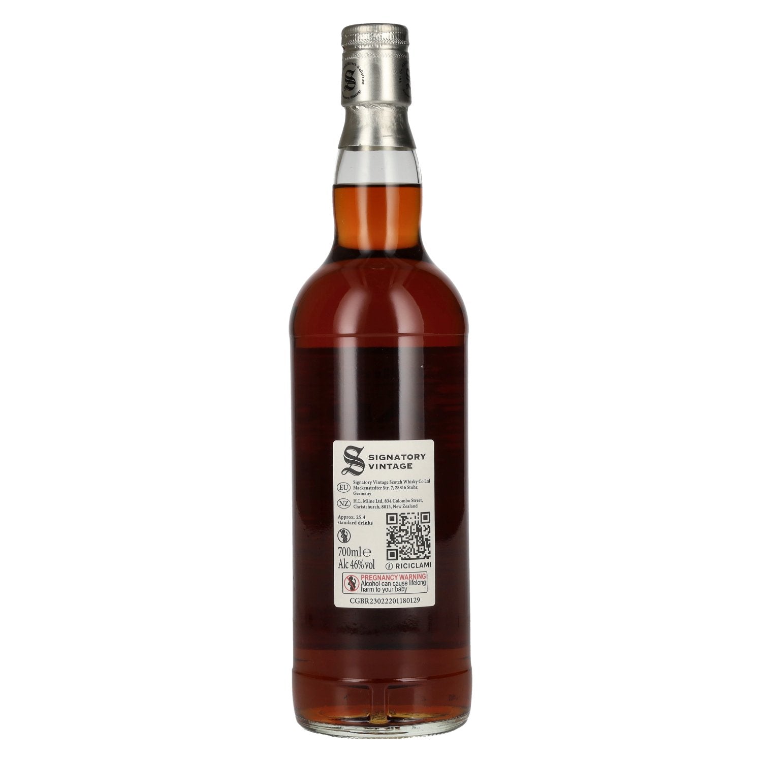 Signatory Vintage Edradour 10 ans d'âge « The Un-Chillfiltered » 2015, 46 % vol., 0,7 l