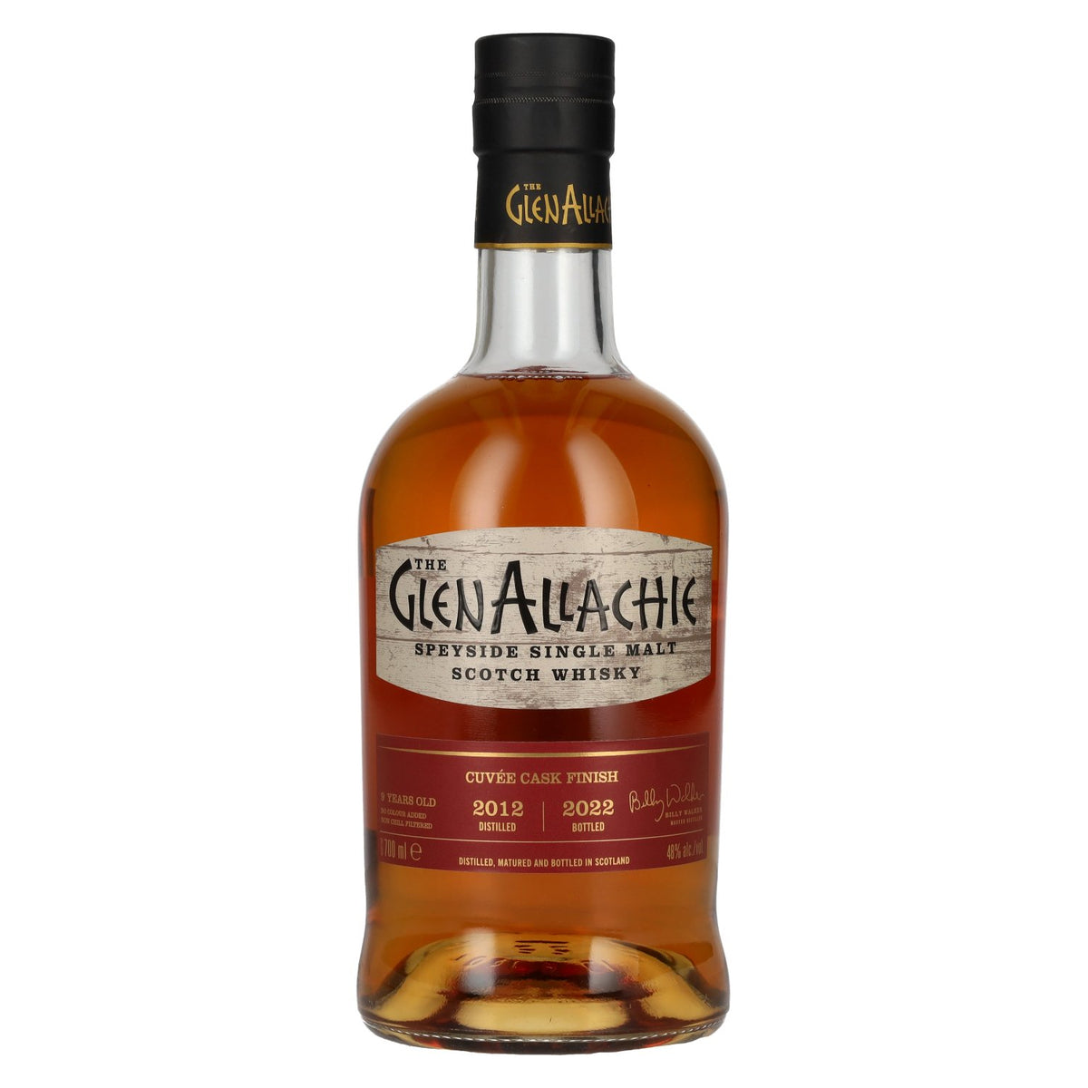 The GlenAllachie WINE SERIES Cuvée Cask Finish 2012 48 % vol. 0,7 l