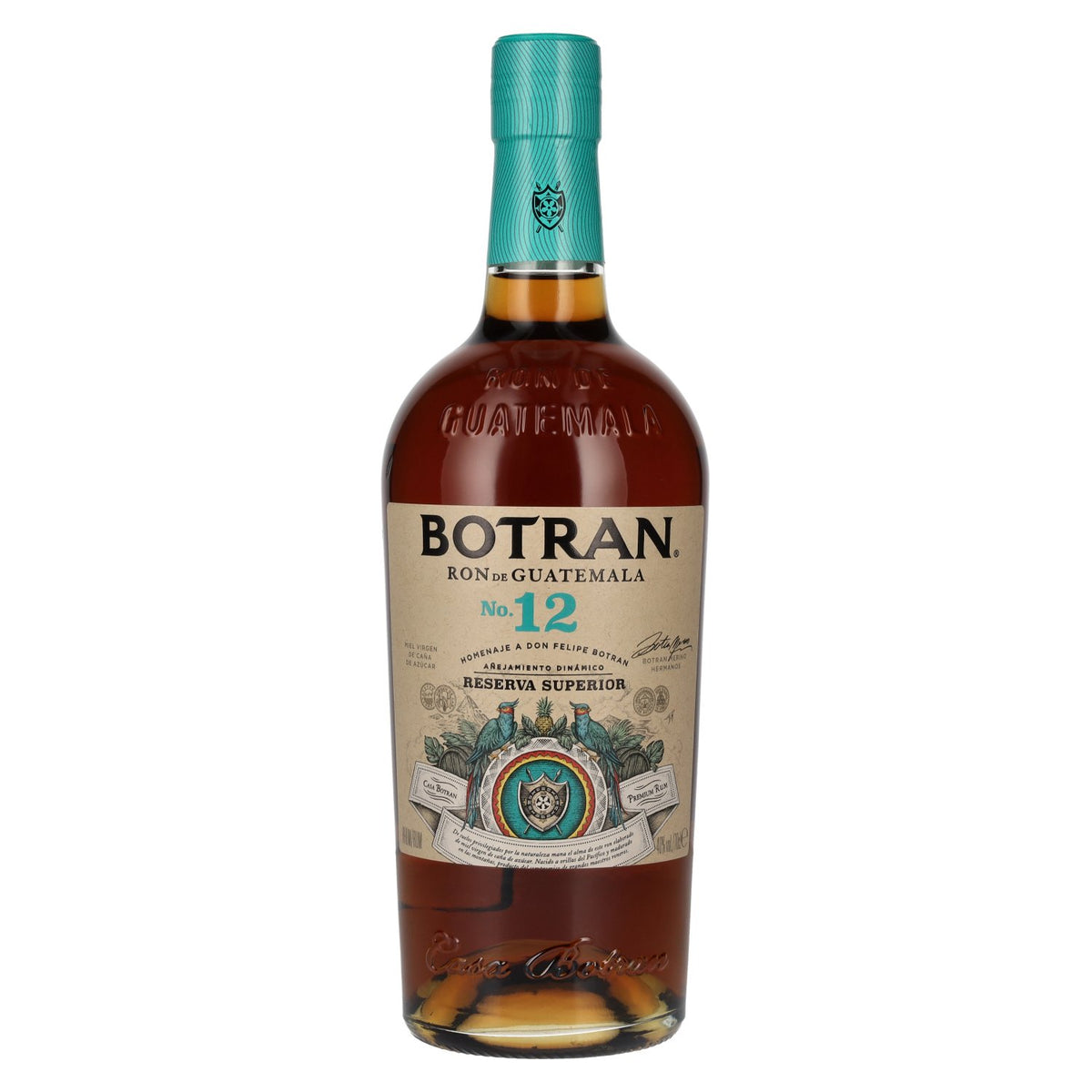 Botran Ron de Guatemala nr. 12 Reserva Superior 40% vol. 0,7 l