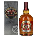 Chivas Regal 12-Year-Old Blended Scotch Whisky 40% vol. 1 litre in a gift box