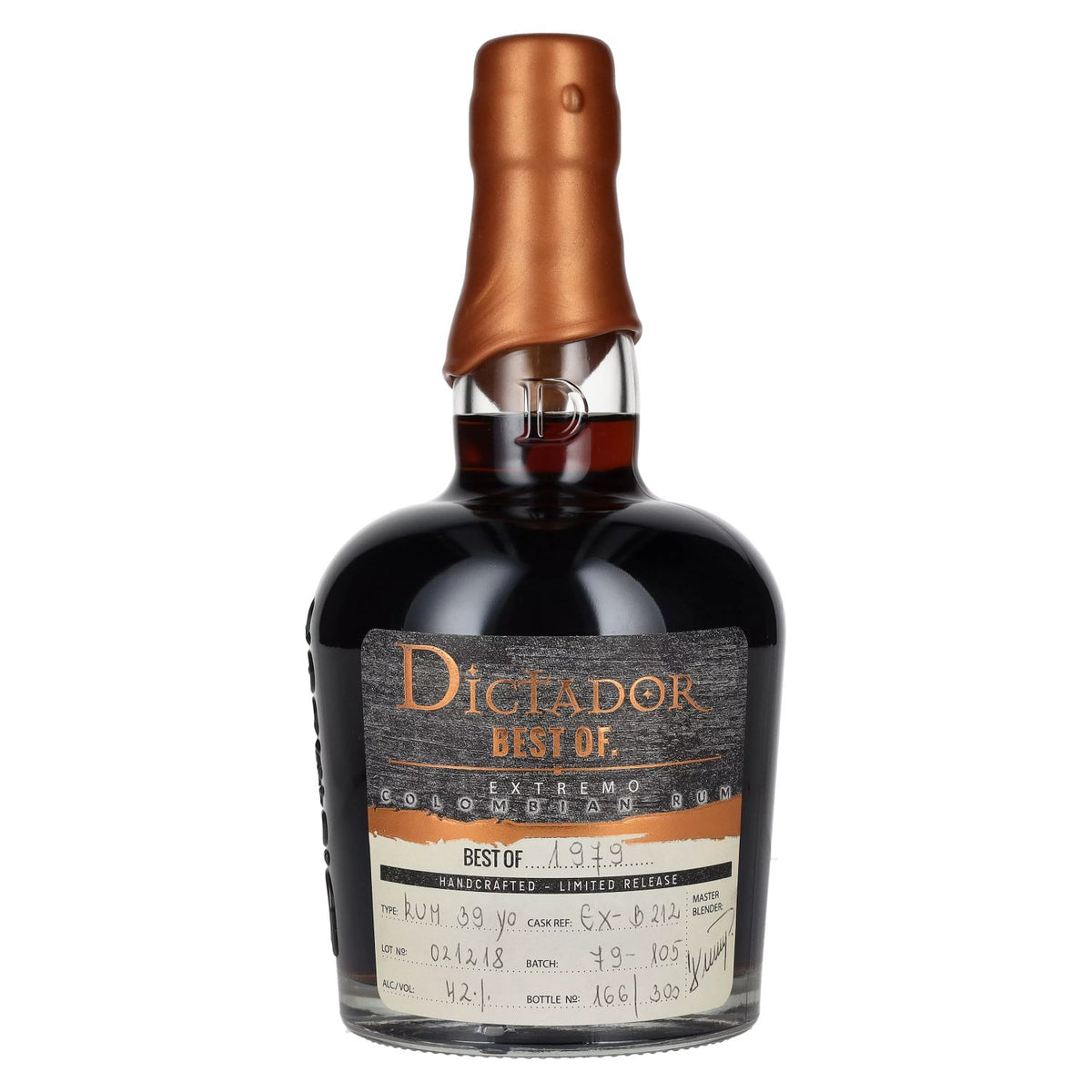 Dictador BEST OF 1979 EXTREMO Colombian Rum Limited Edition 42% vol. 0.7l