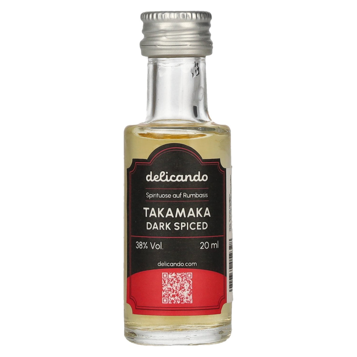 Takamaka DARK SPICED Spirit Drink 38% vol. 0,02 l