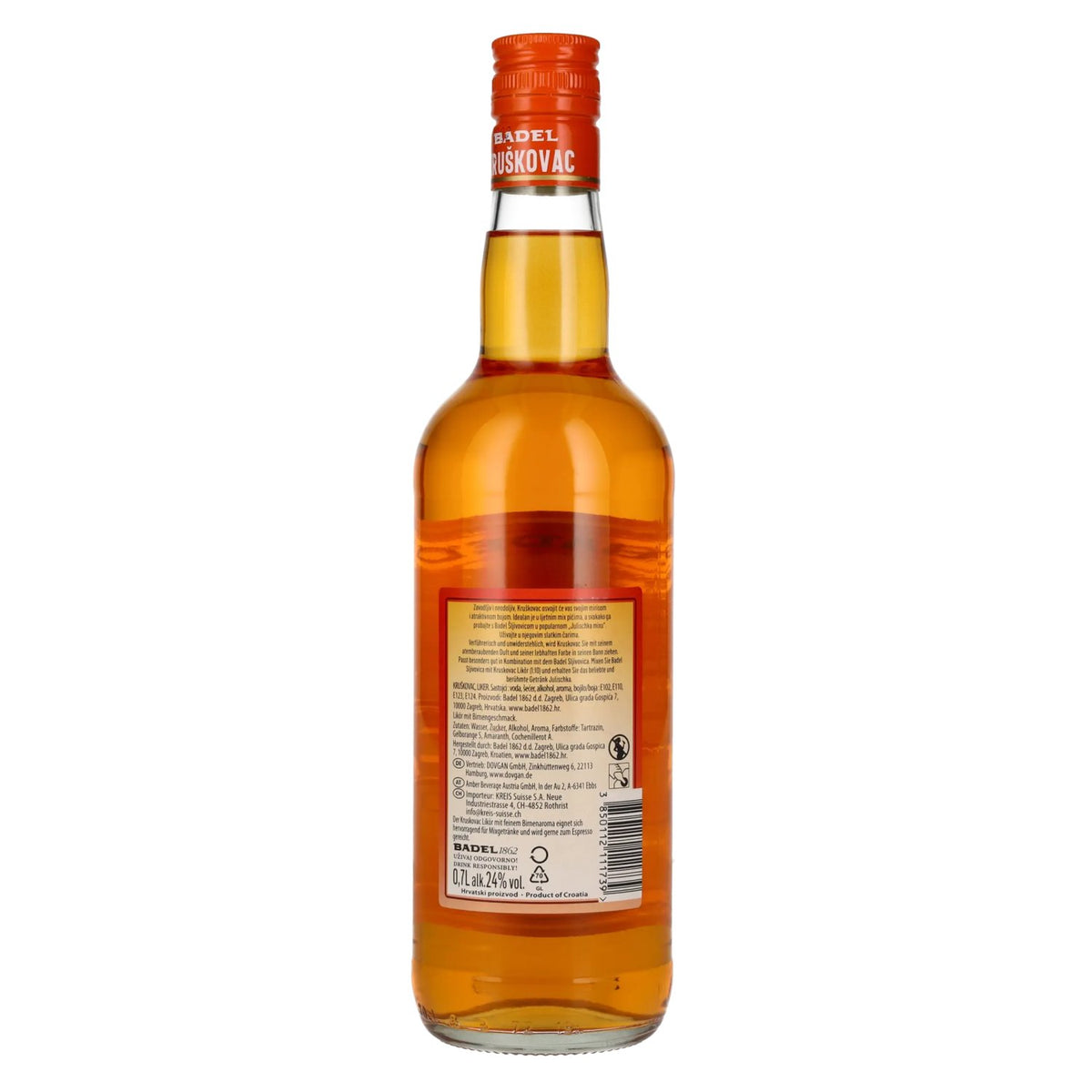 Badel Kruškovac Pear Liqueur 24% vol. 0.7 l