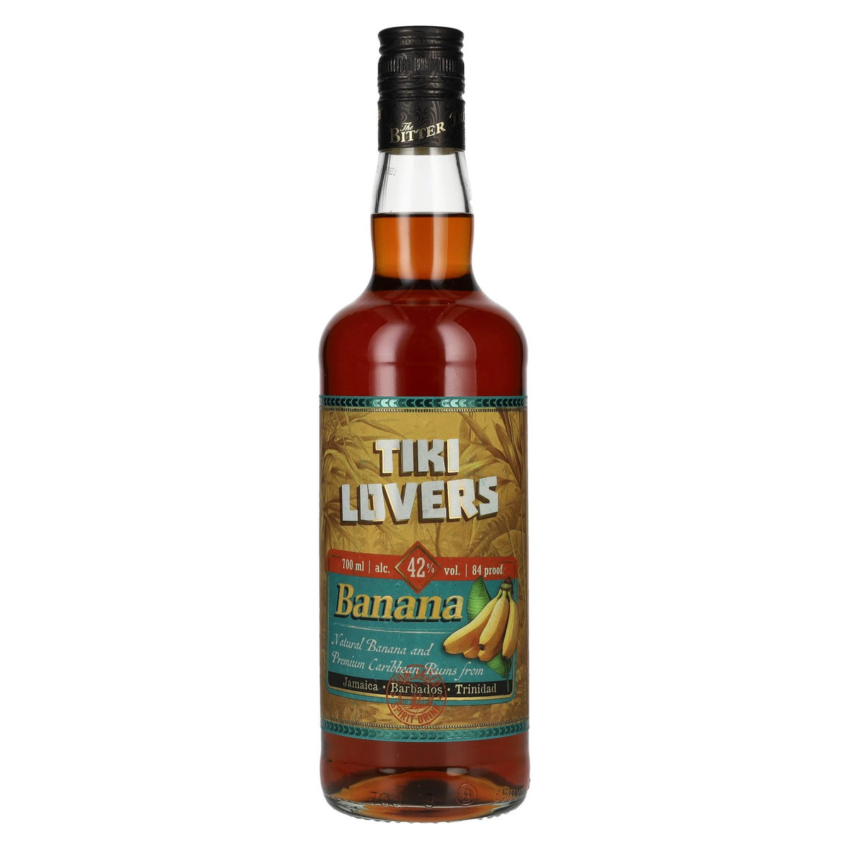 Tiki Lovers Banana Spirit Drink 42% ABV 0.7l