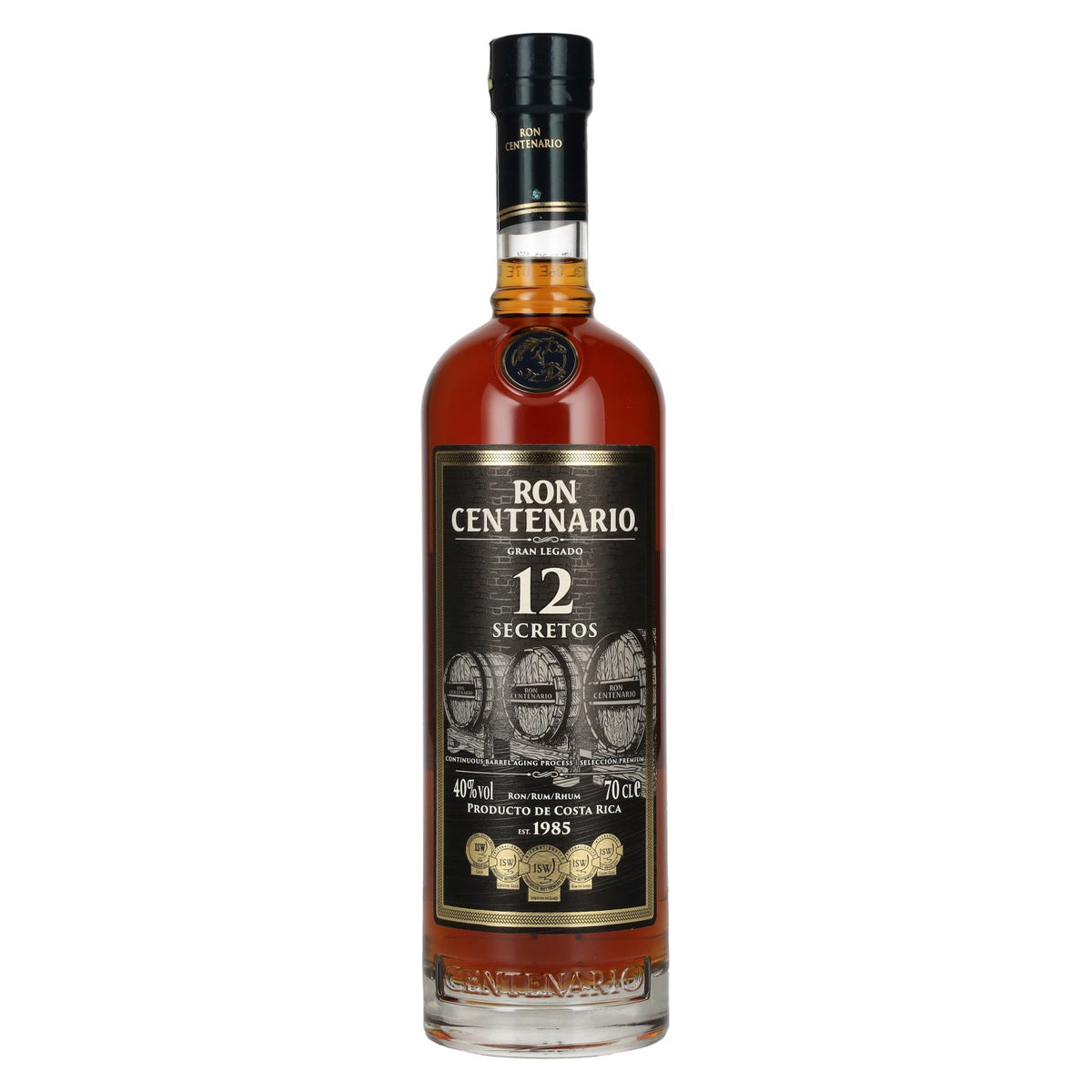 Ron Centenario GRAN LEGADO 12 Secretos Rum 40% Vol. 0,7l