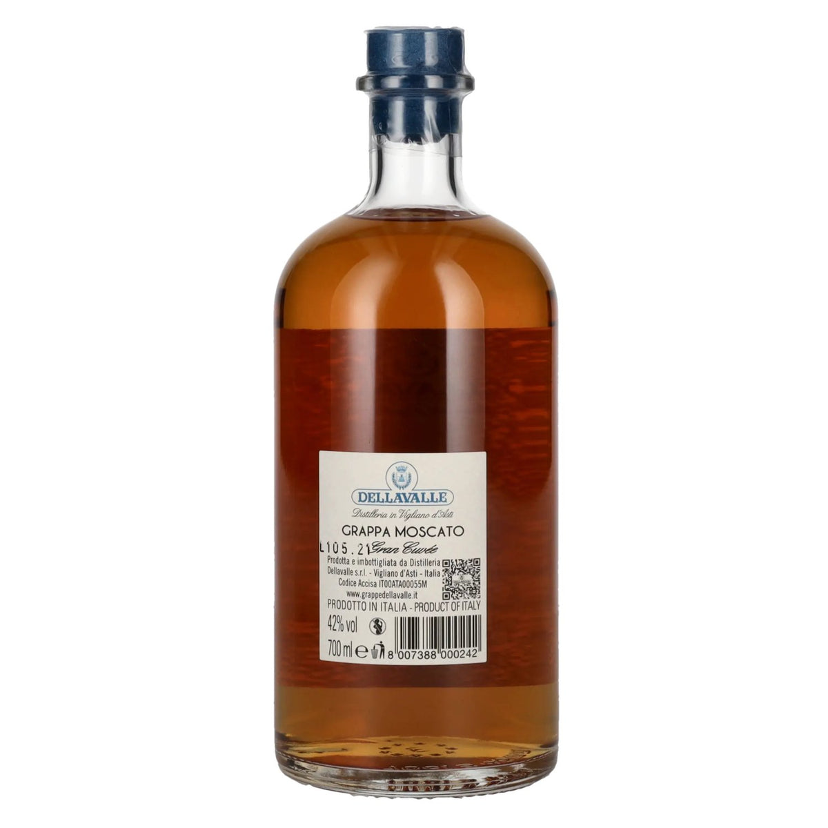 Dellavalle GRAPPA MOSCATO Gran Cuvée 42% vol. 0,7 l