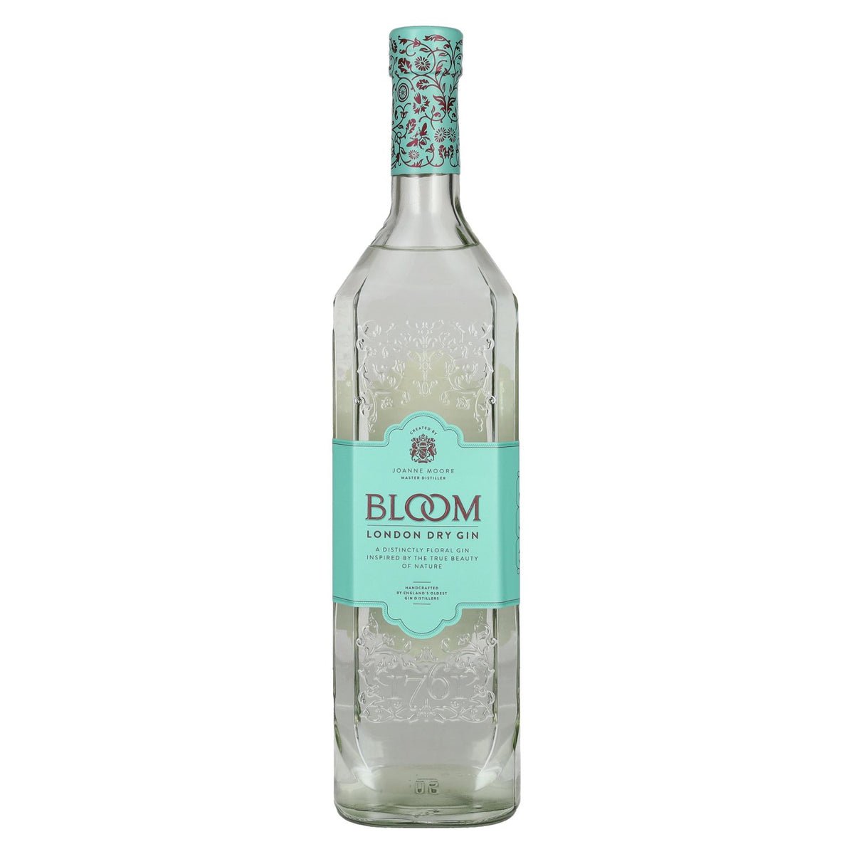 Bloom London Dry Gin 40 % vol., 1 l