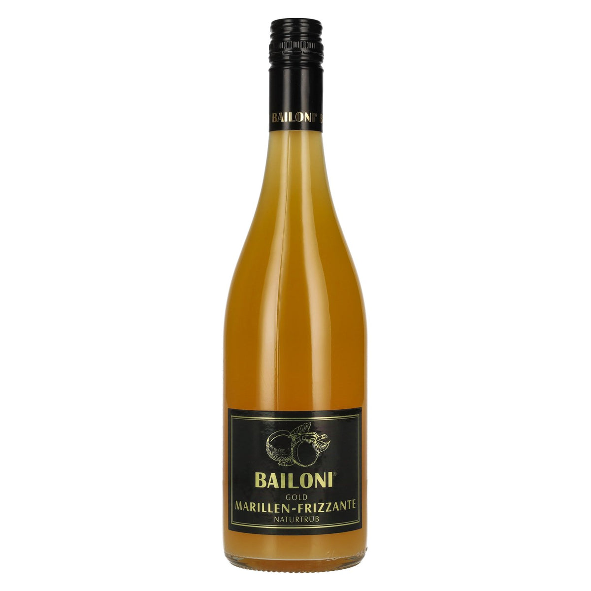 Bailoni Gold Frizzante à l'abricot, naturellement trouble, 6 % vol., 0,75 l