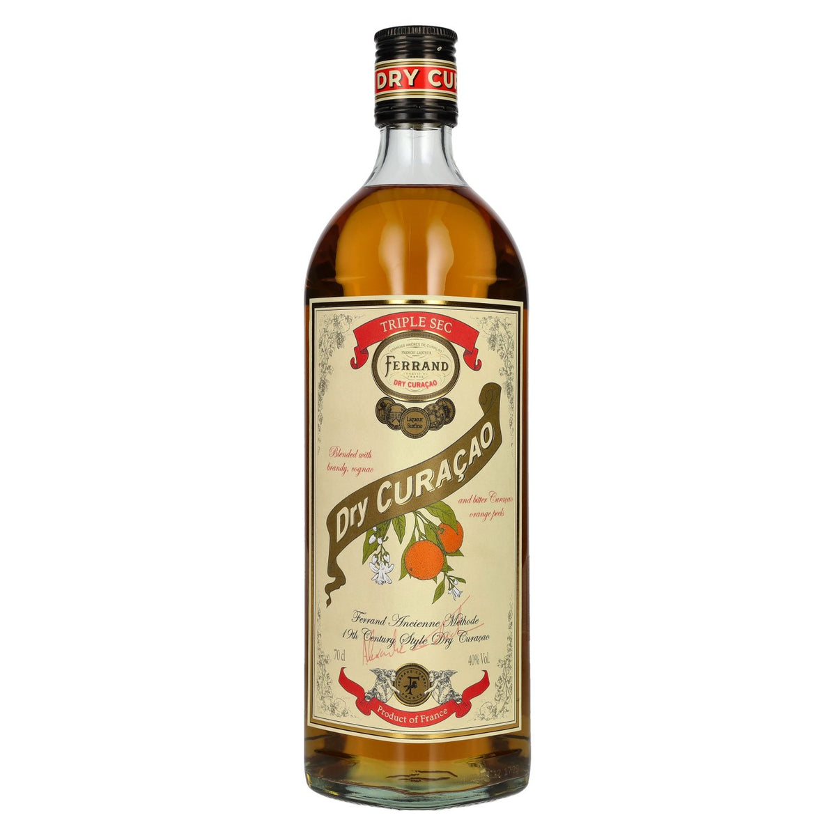 Pierre Ferrand Triple Sec Dry Curaçao 40% Vol. 0,7l