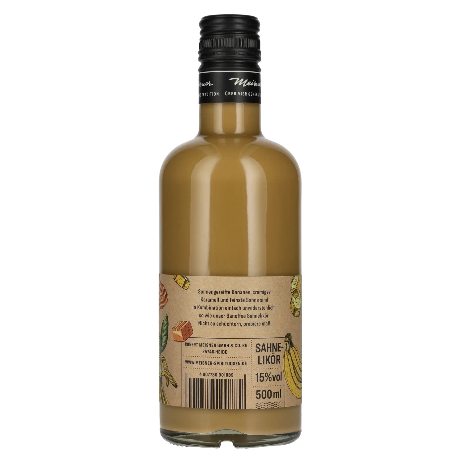 Meisner Banoffee Liqueur de crème 15% vol. 0,5l