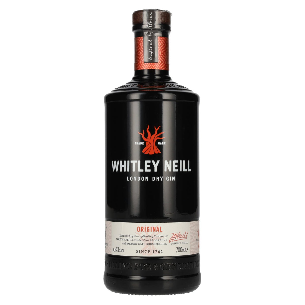 Whitley Neill ORIGINAL Dry Gin 43% vol. 0,7 l