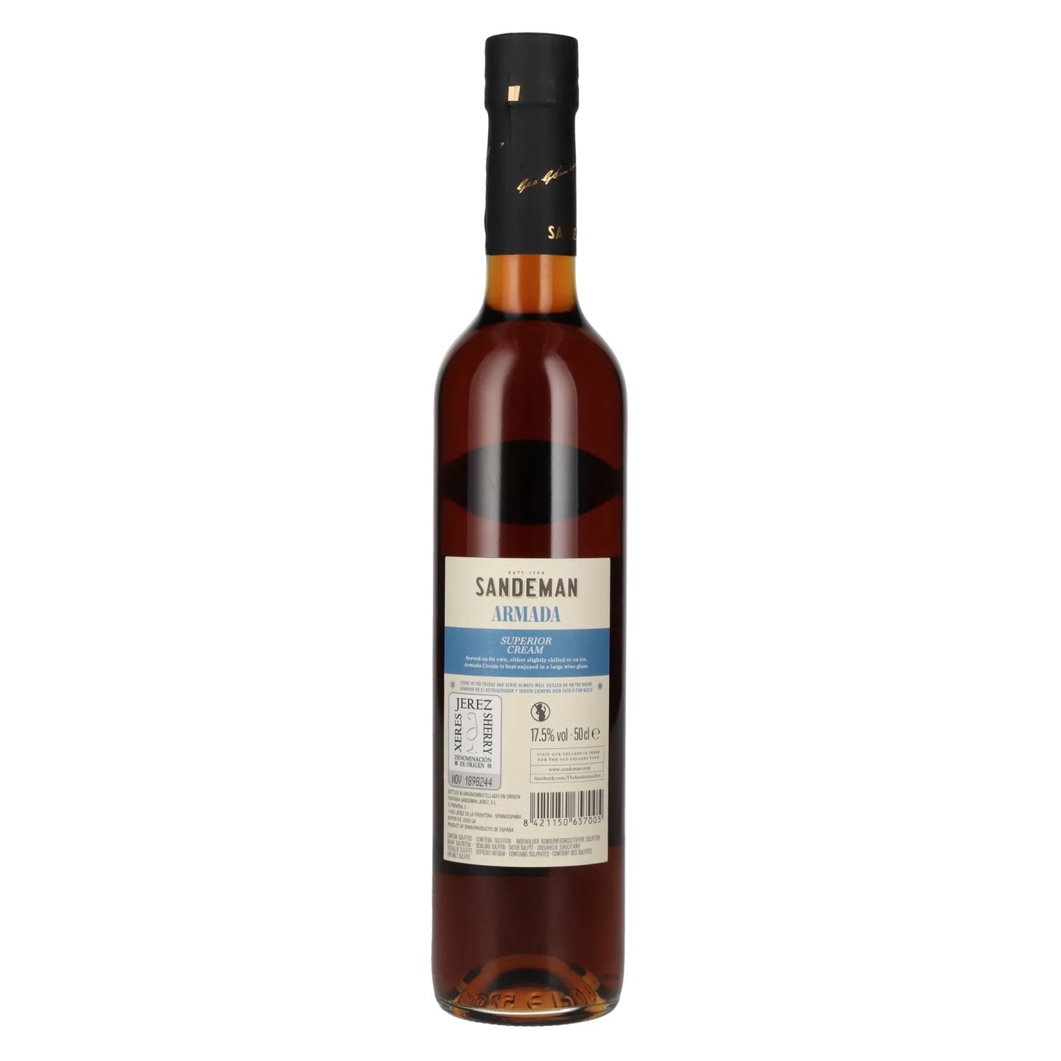 Sandeman ARMADA Superior Cream Sherry 17,5% Vol. 0,5l