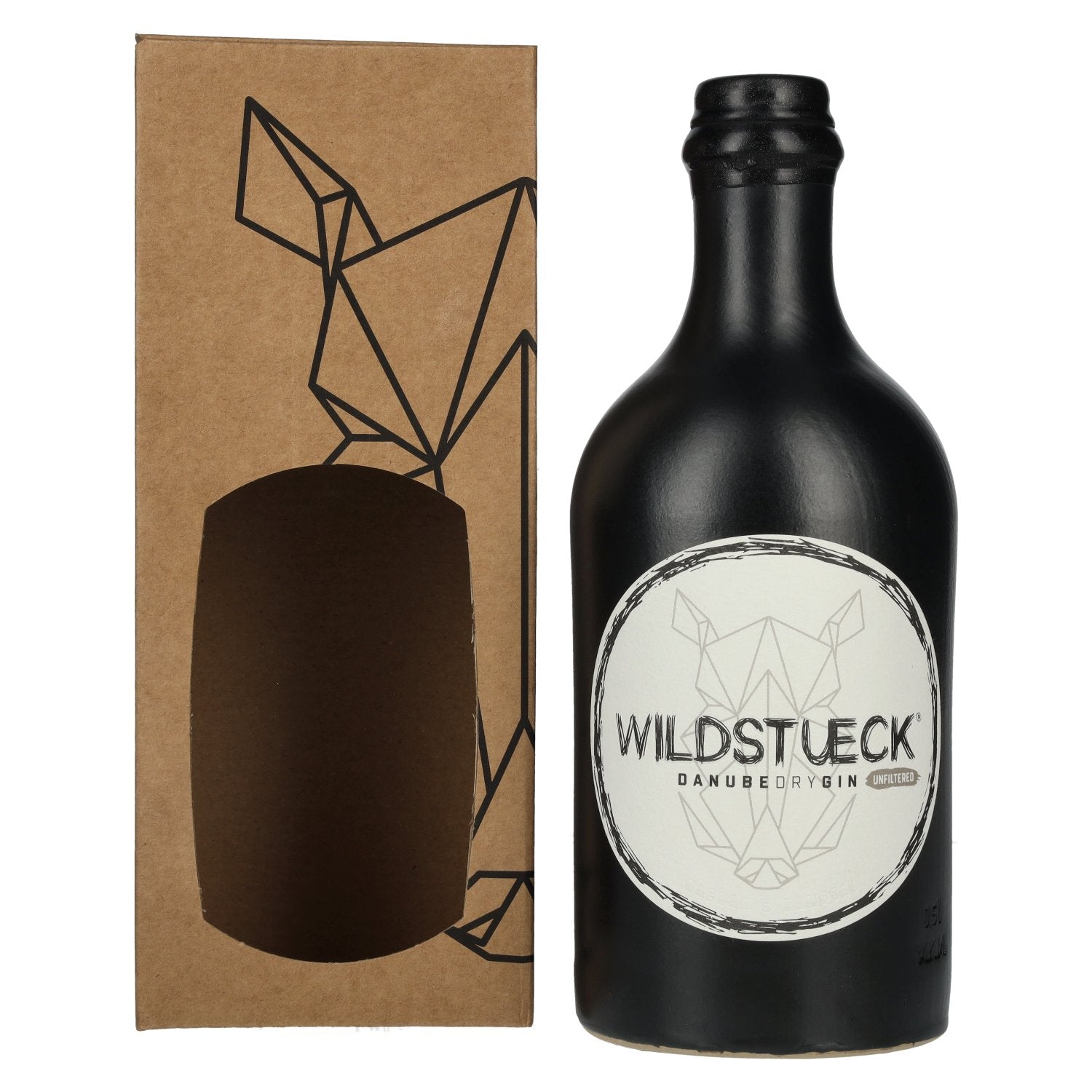 Wildstueck Danube Dry Gin Unfiltered 42% Vol. 0,5l in Geschenkbox