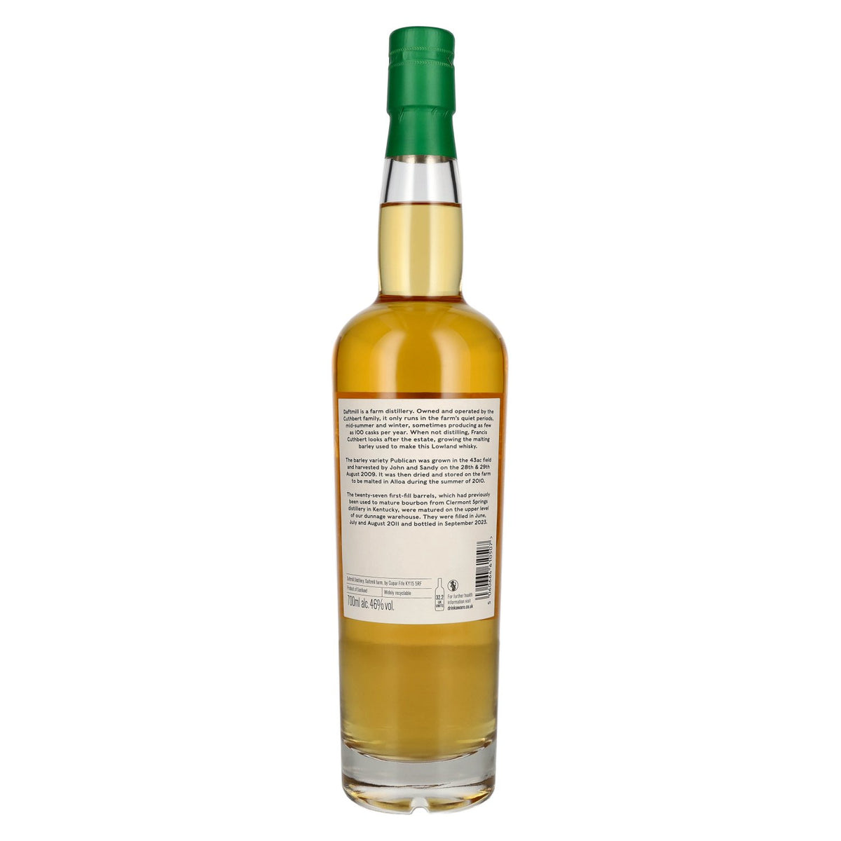 Daftmill Lowland Single Malt Summer Batch Release 2011 46% vol. 0,7 l