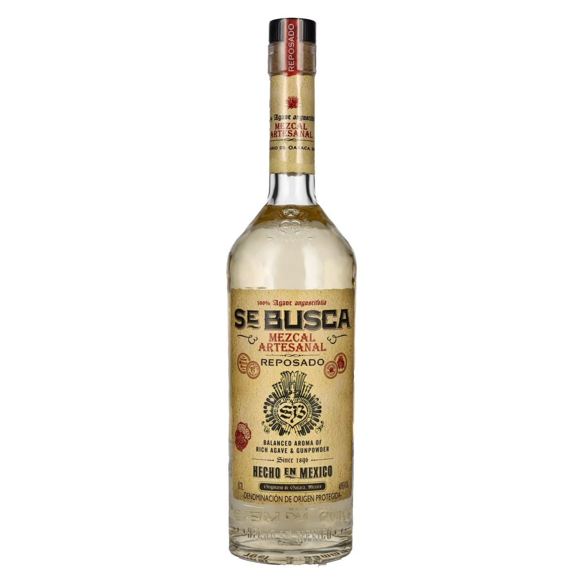 Gezocht: ambachtelijke Mezcal REPOSADO 40% vol. 0,7 l