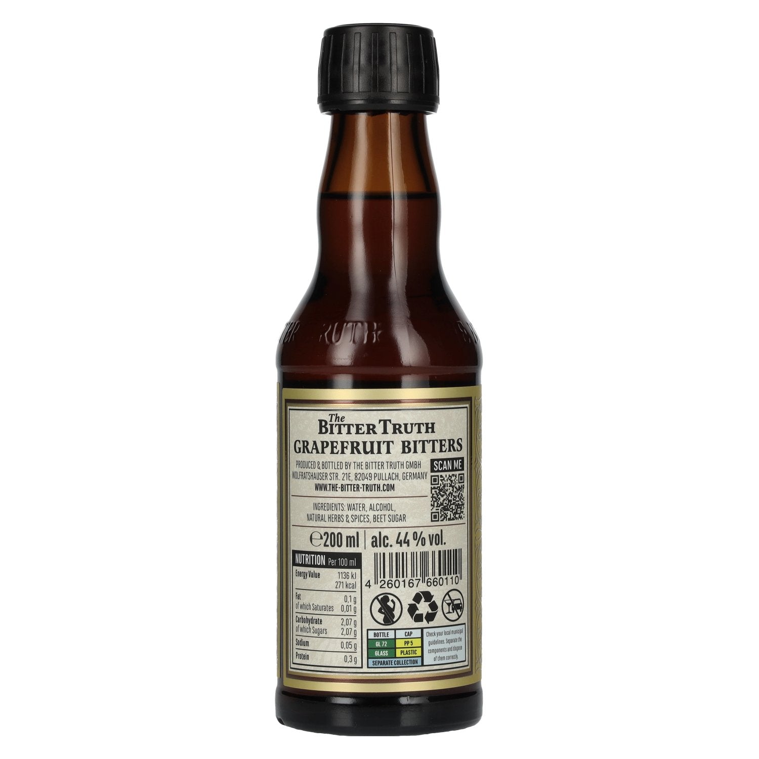 The Bitter Truth Grapefruit Bitters 44% vol. 0,2l