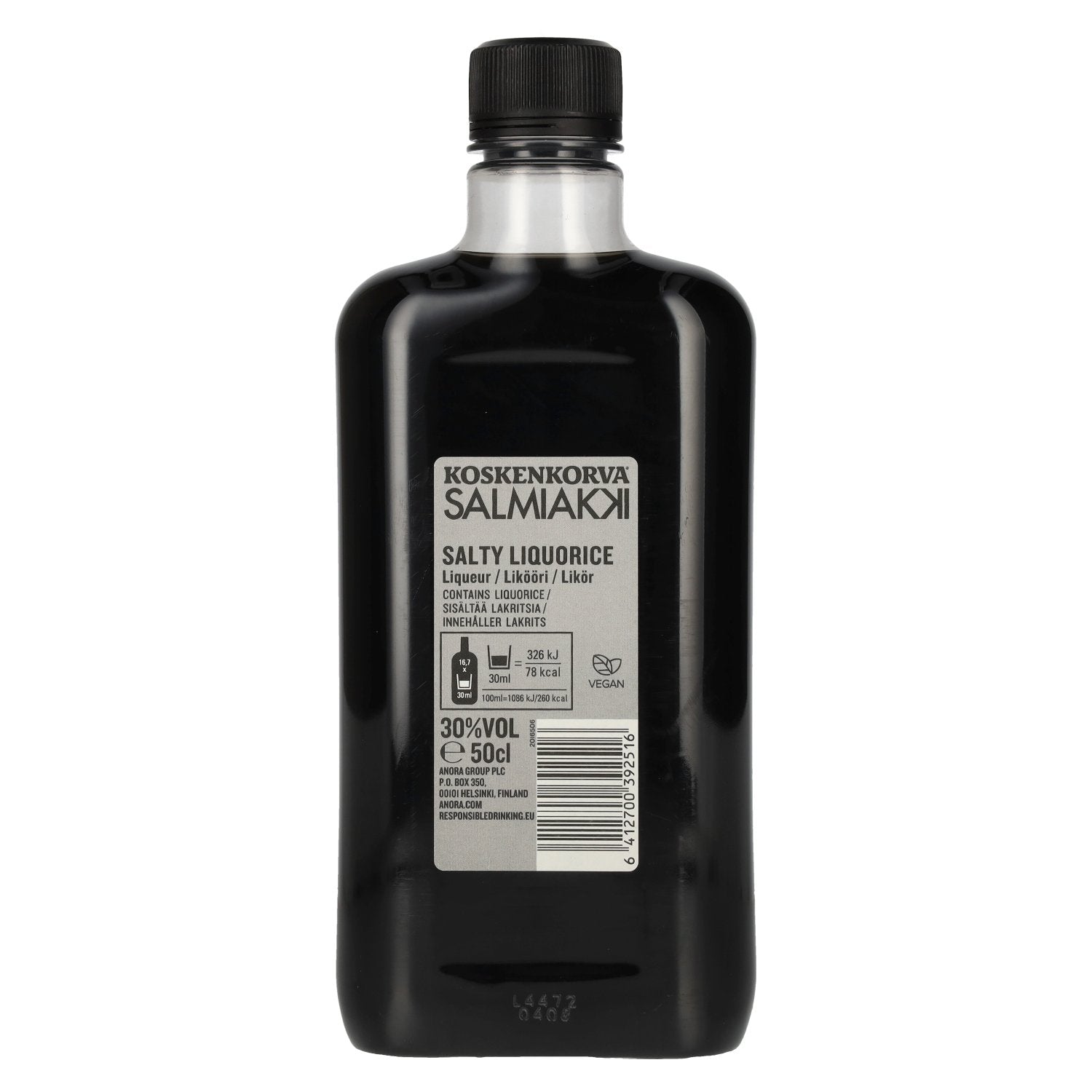 Koskenkorva SALMIAKKI SALTY Liquorice 30% Vol. 0,5l PET