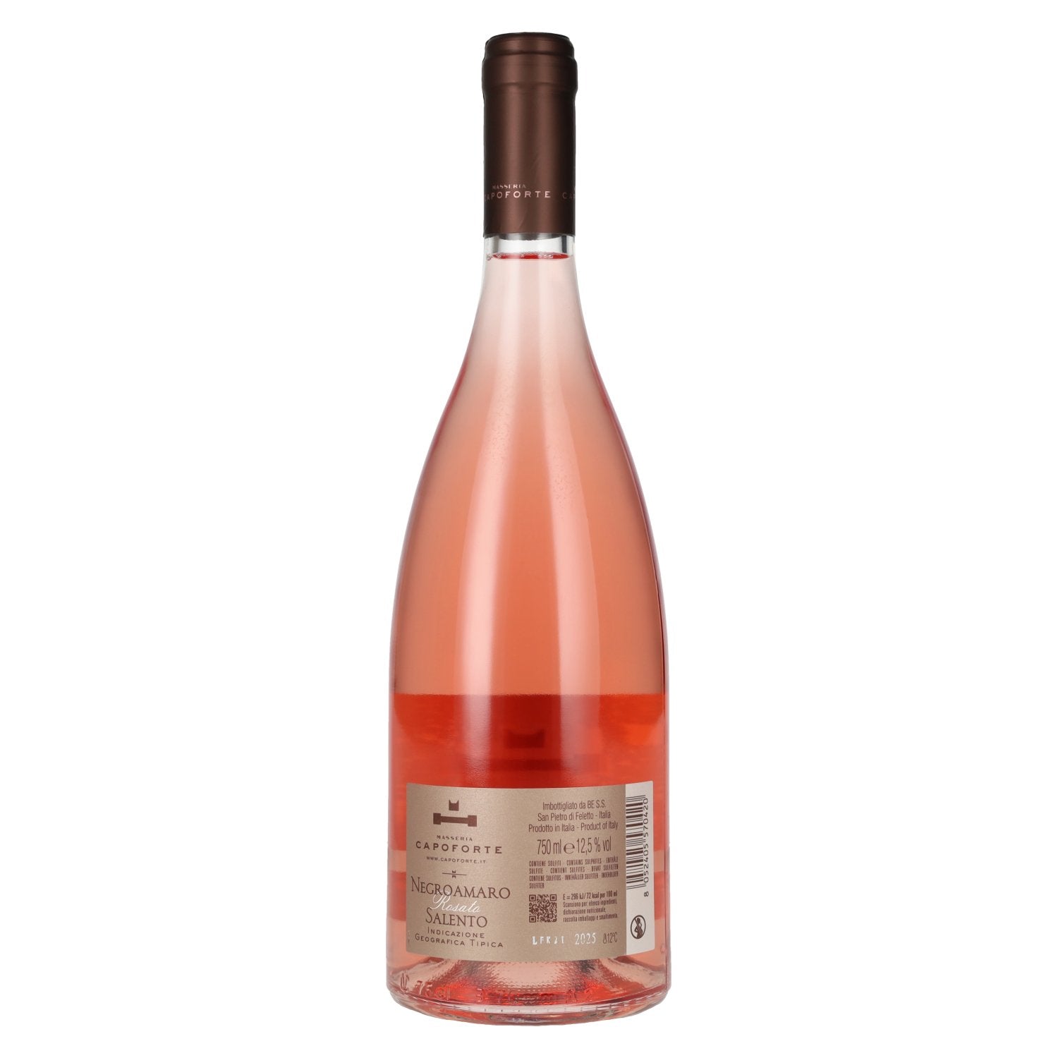 Masseria Capoforte Negroamaro Salento Rosato IGT 2025 12,5% Vol. 0,75l