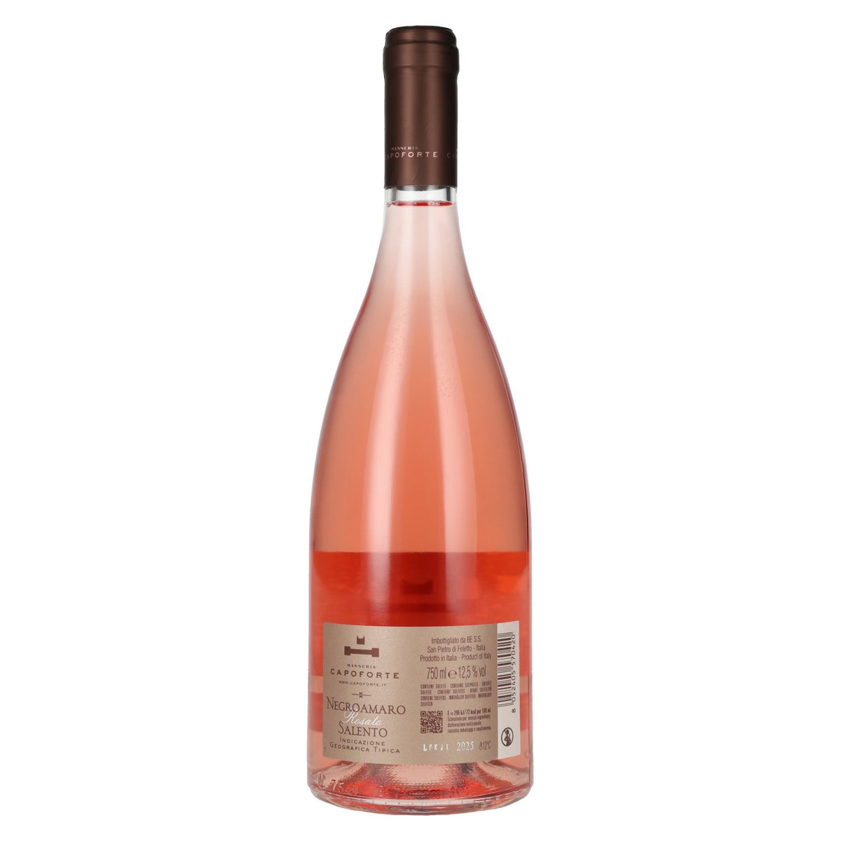 Masseria Capoforte Negroamaro Salento Rosato IGT 2025 12.5% ABV 0.75l