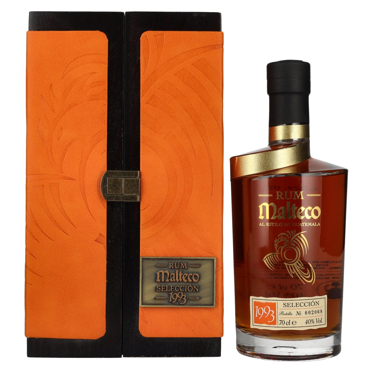 Ron Malteco SELECCIÓN 1993 40 % vol. 0,7 l dans une caisse en bois