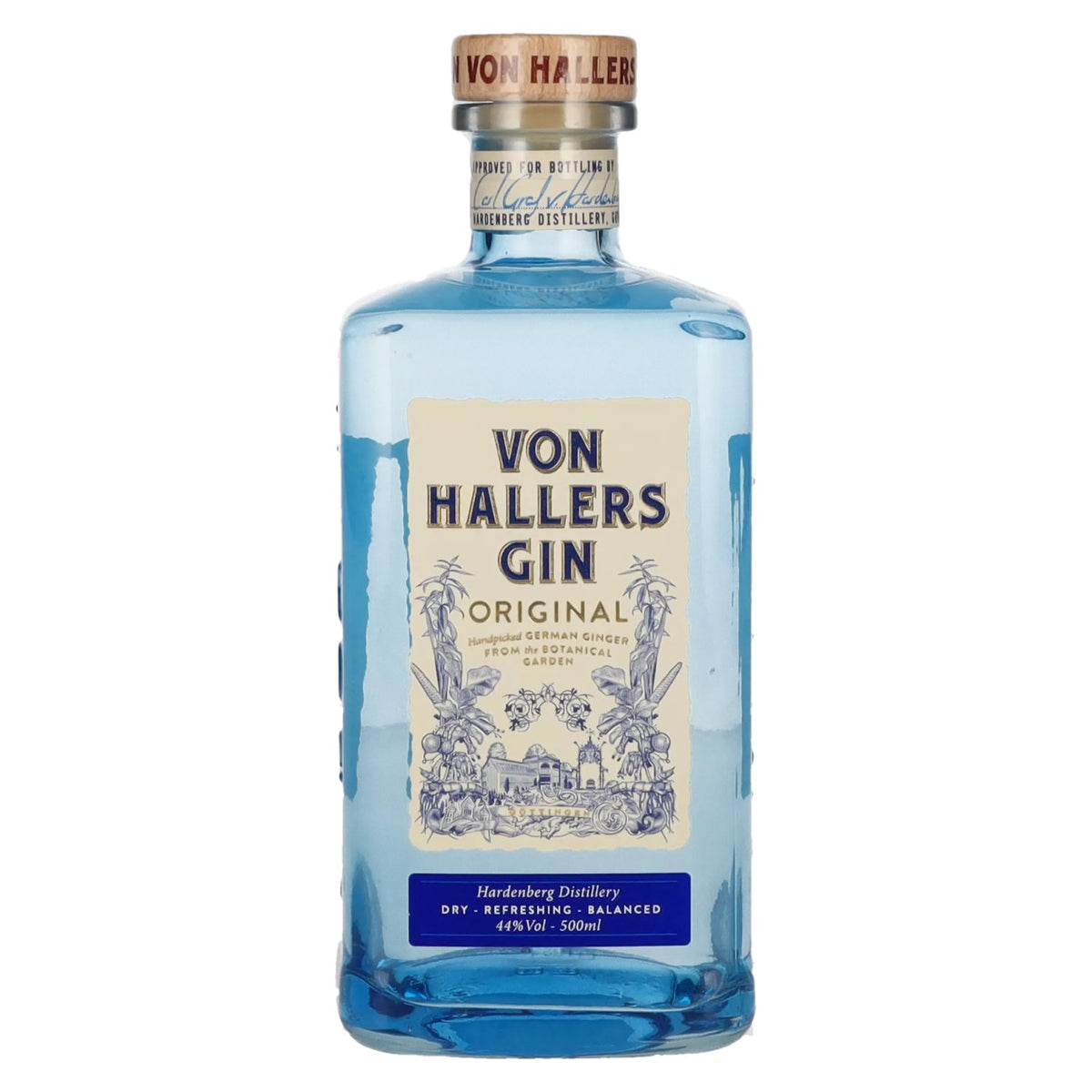 Von Hallers Gin 44% ABV 0.5l