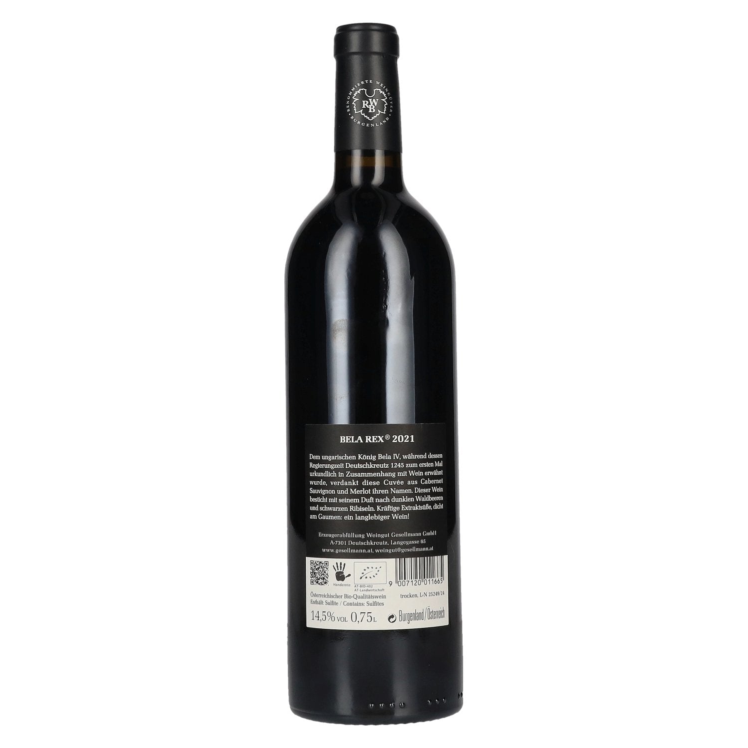 Gesellmann Bela Rex 2021 14,5% Vol. 0,75l