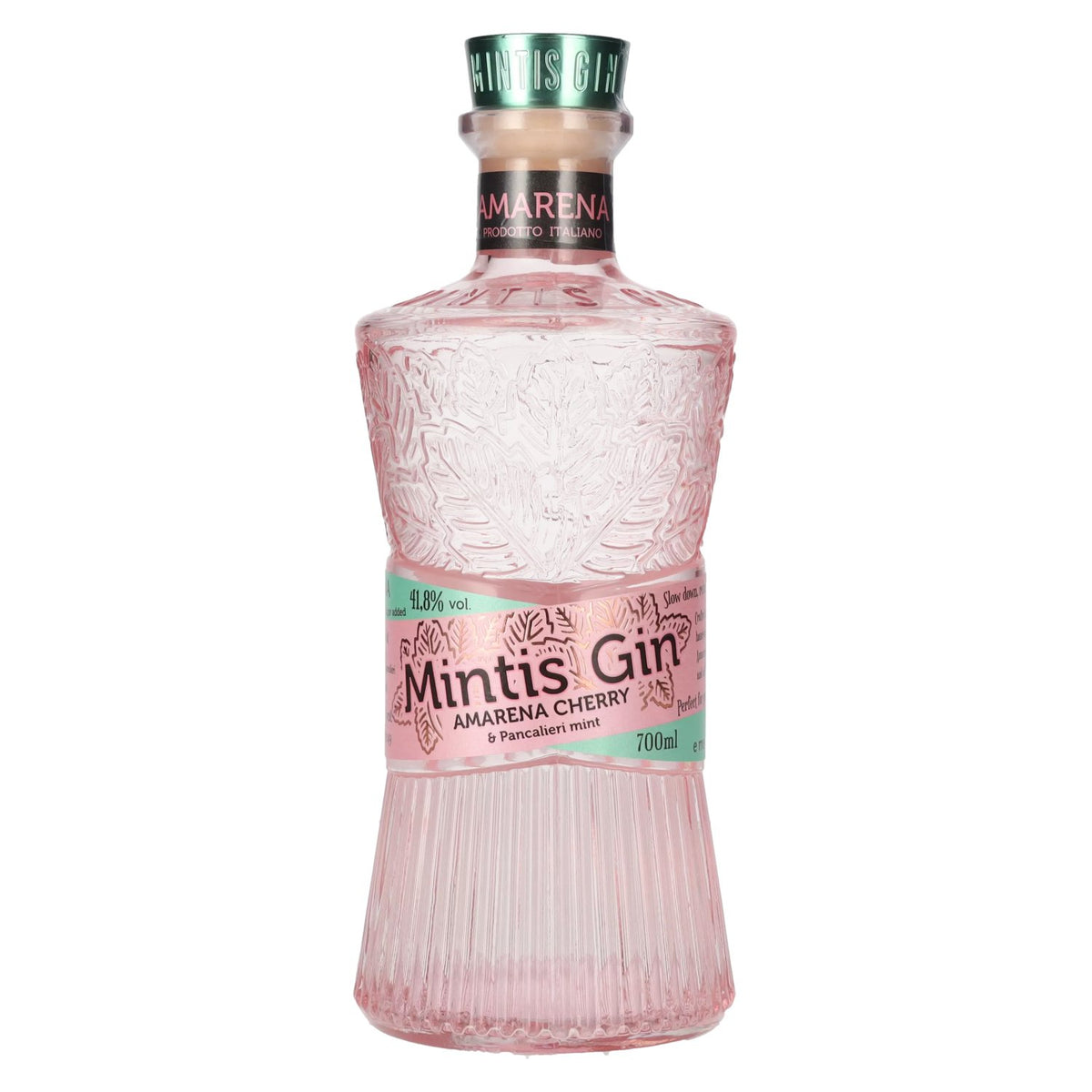 Mintis Gin AMARENA CHERRY &amp; Pancalieri mint 41,8% vol. 0,7 l