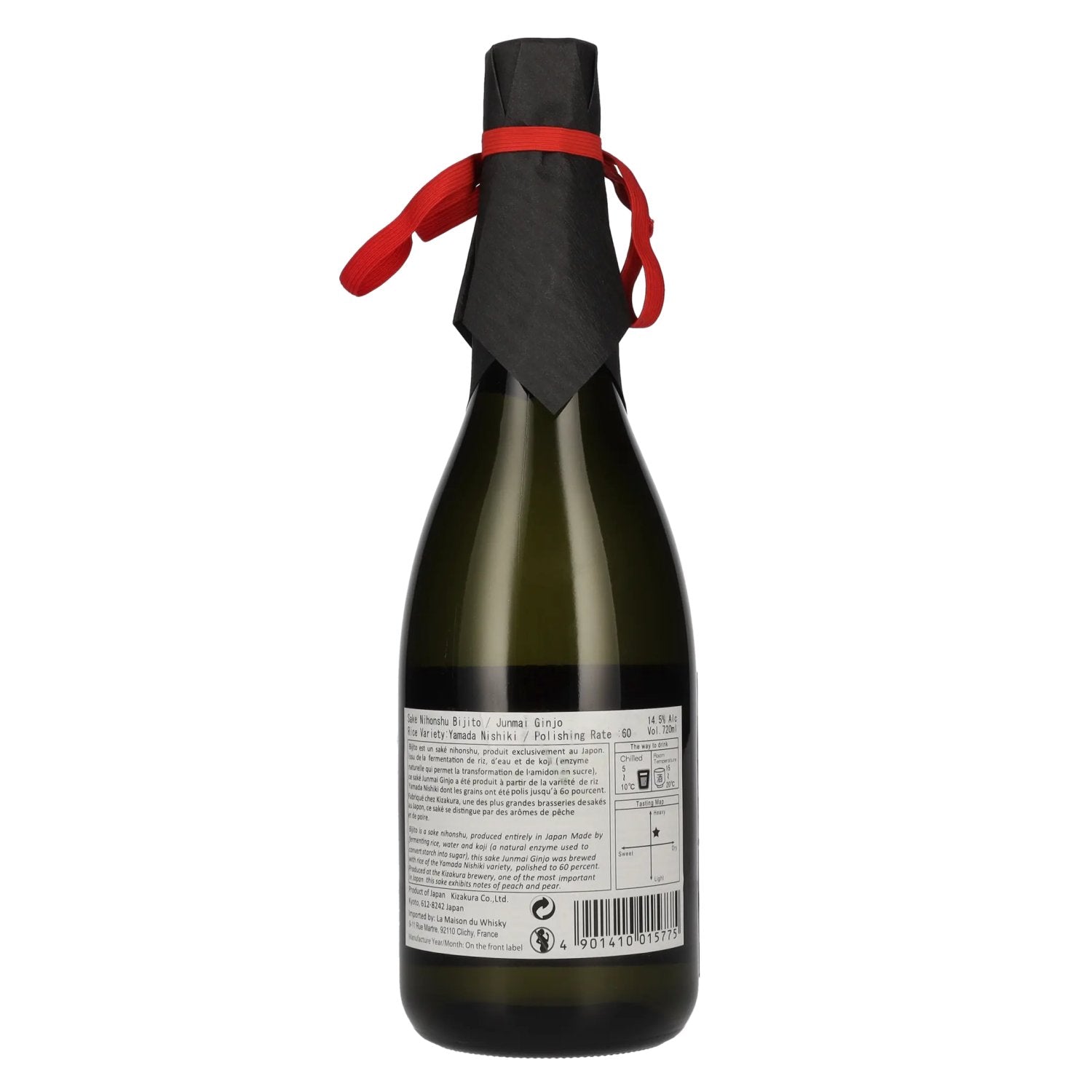 Bijito Sake nihonshu Junmai Ginjo 14,5% Vol. 0,72l