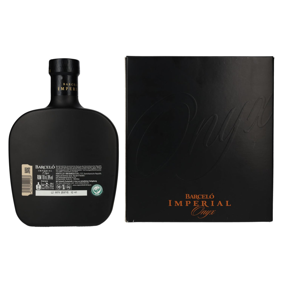 Barceló Imperial ONYX Ron Dominicano 38 % vol., 0,7 l, dans un coffret cadeau