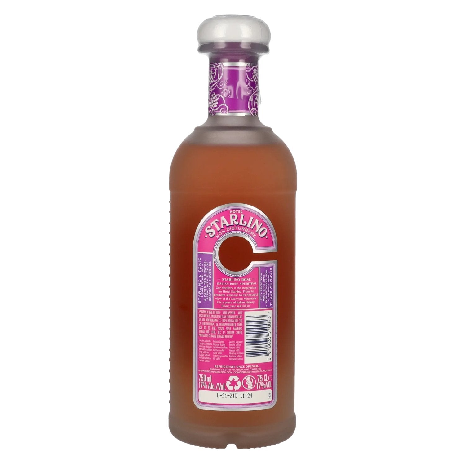 Starlino ROSÉ Aperitivo 17% Vol. 0,75l