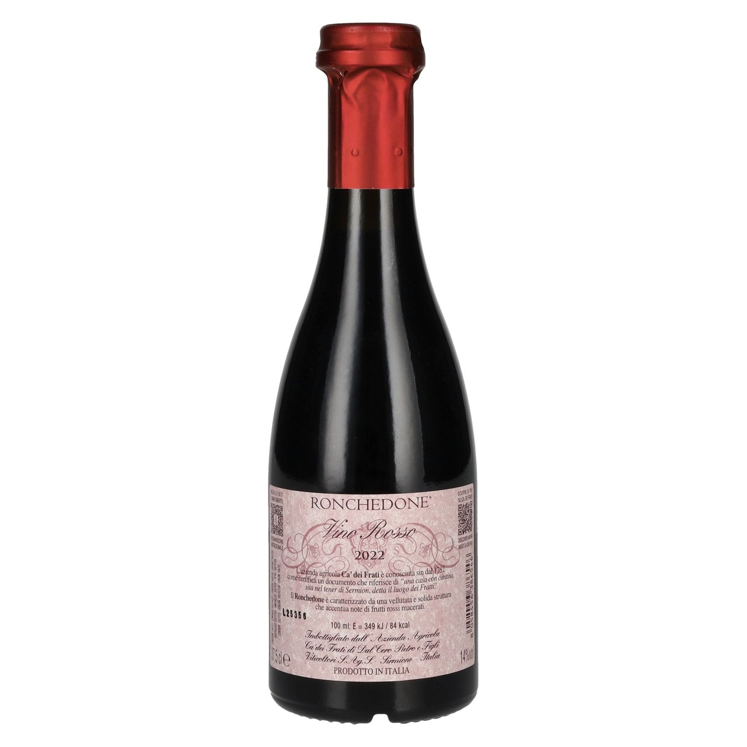 Cà dei Frati Ronchedone Vino Rosso 2022 14% Vol. 0,375l