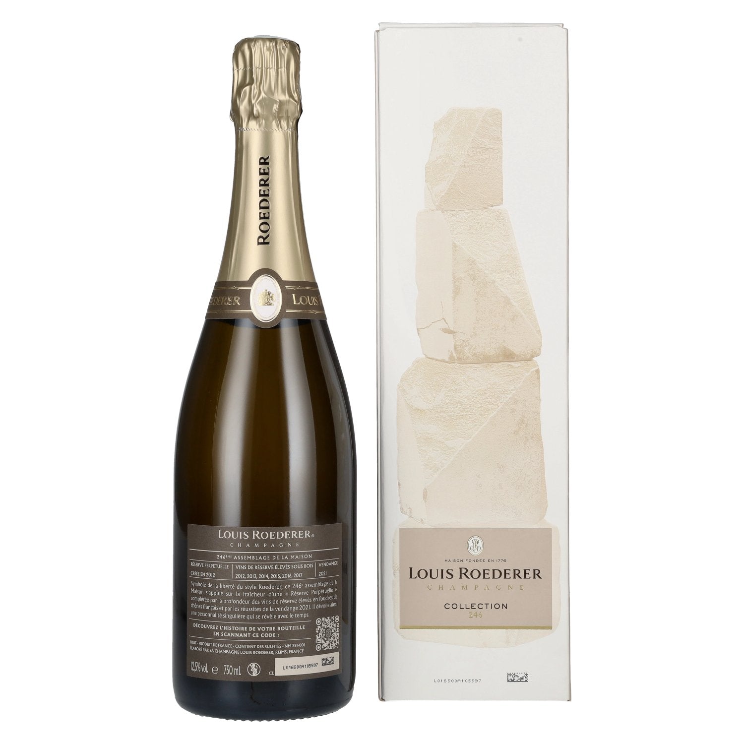 Louis Roederer Champagne Collection 246 12,5% Vol. 0,75l in Geschenkbox