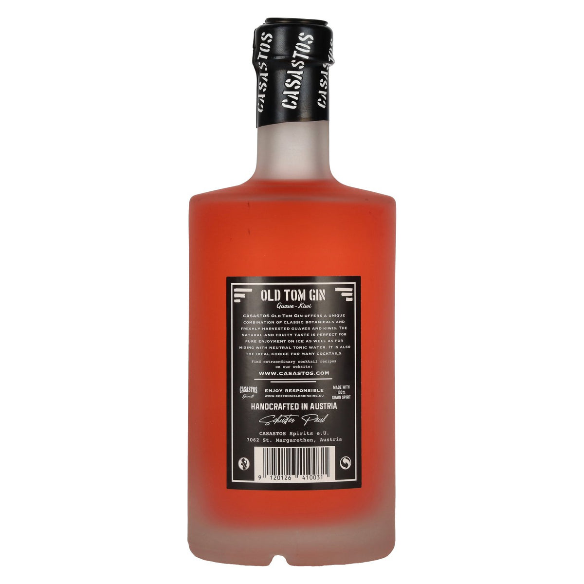 CASASTOS Old Tom Gin Small Batch Guava and Kiwi 40% vol. 0.5 l