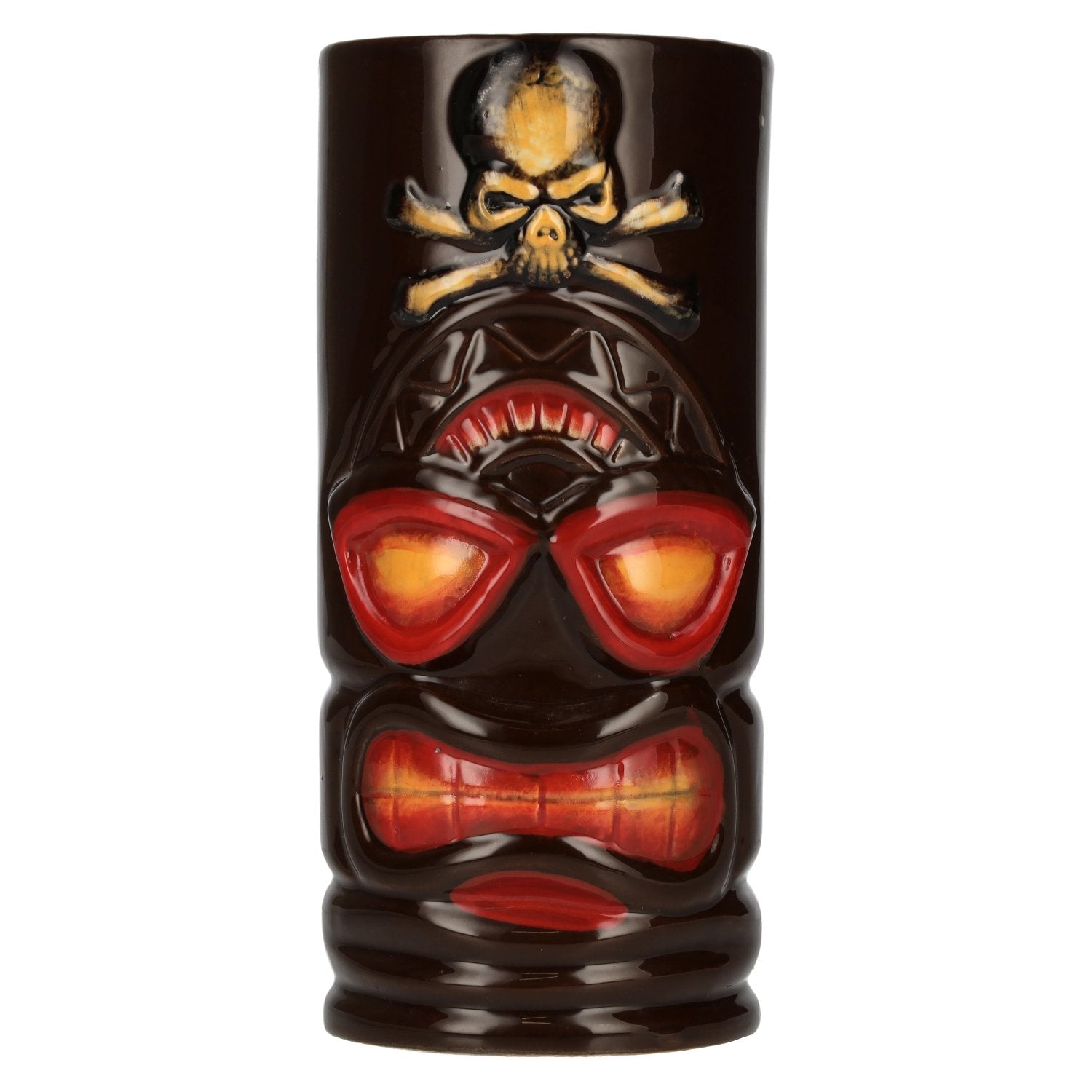 Krakatoa Ceramic Tiki Mug, 0.7 litres