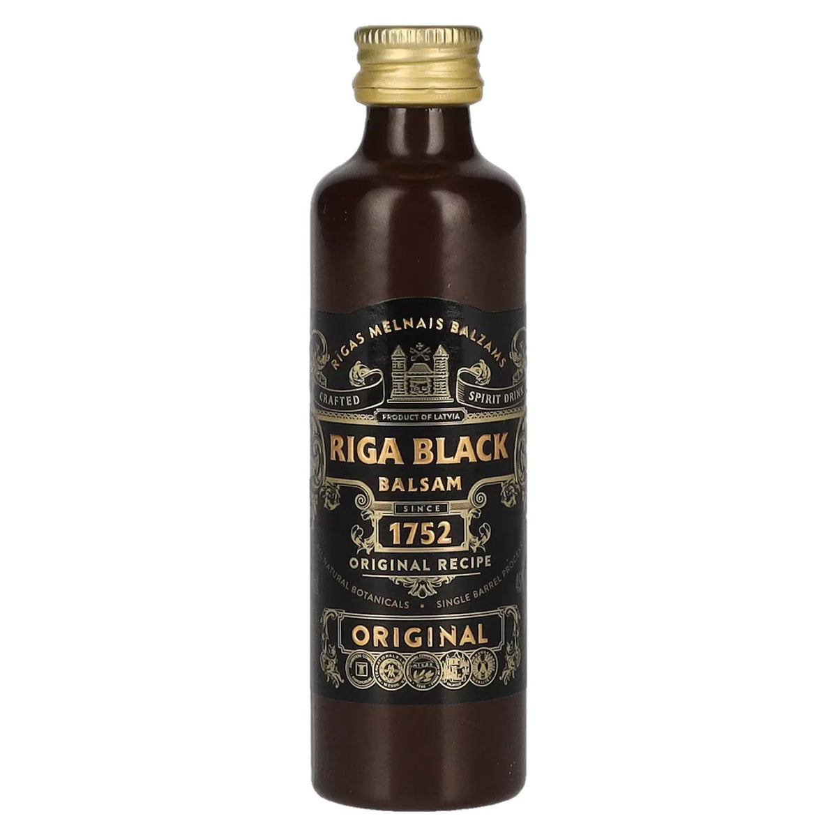 Riga Black Balsam 1752, recette ORIGINALE, 45 % vol., 0,04 l