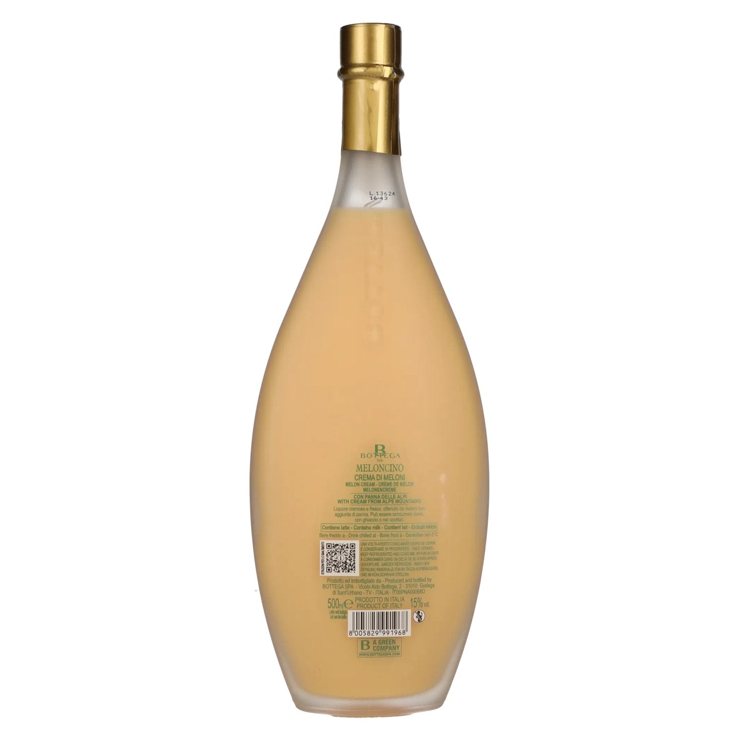 Bottega Crema di MELONCINO Roomlikeur 15% Vol. 0,5l