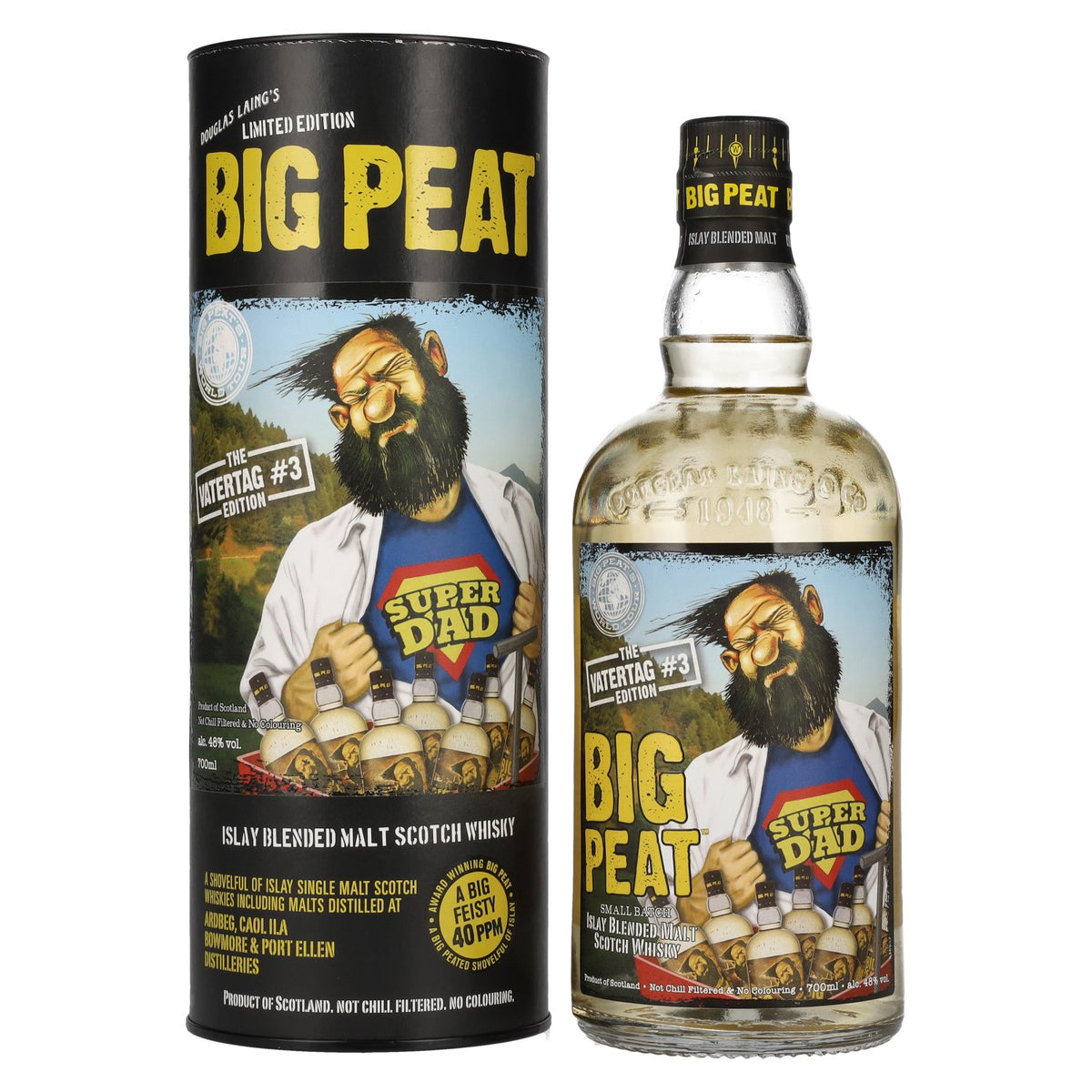 Douglas Laing Big Peat The VATERTAG Edition Batch #3 48% vol. 0.7 l in a gift box