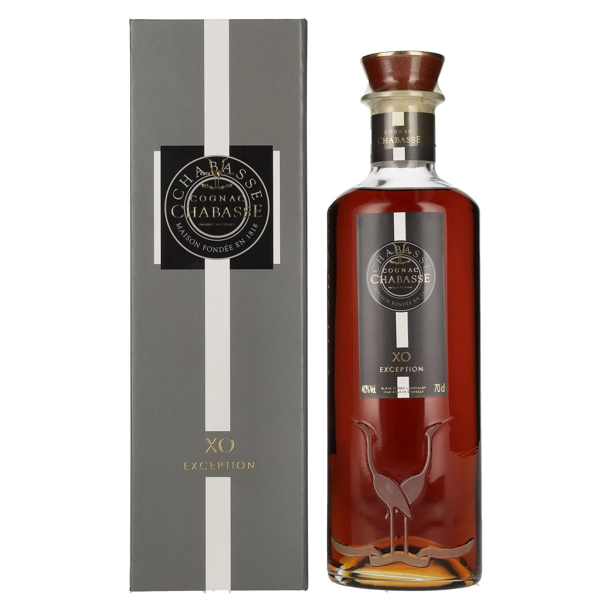 Cognac Chabasse XO EXCEPTION 40% vol. 0,7 l in geschenkverpakking