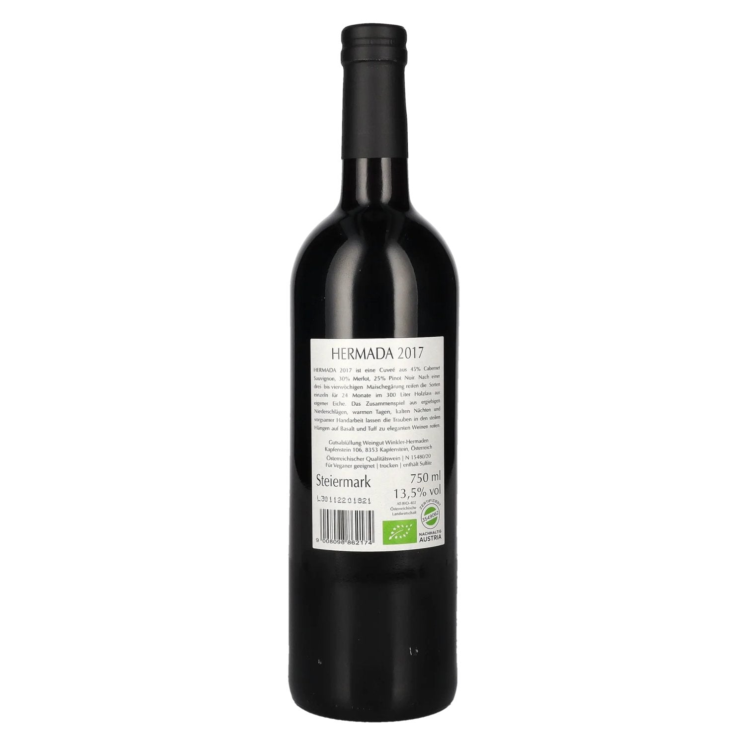 Winkler-Hermaden Hermada Vulkanland Steiermark 2017 13,5% Vol. 0,75l