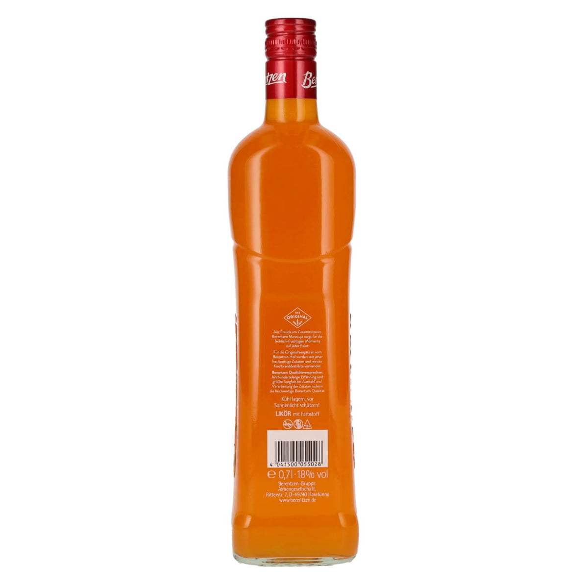Berentzen Fruitige Passievruchtlikeur 18% vol. 0,7 l