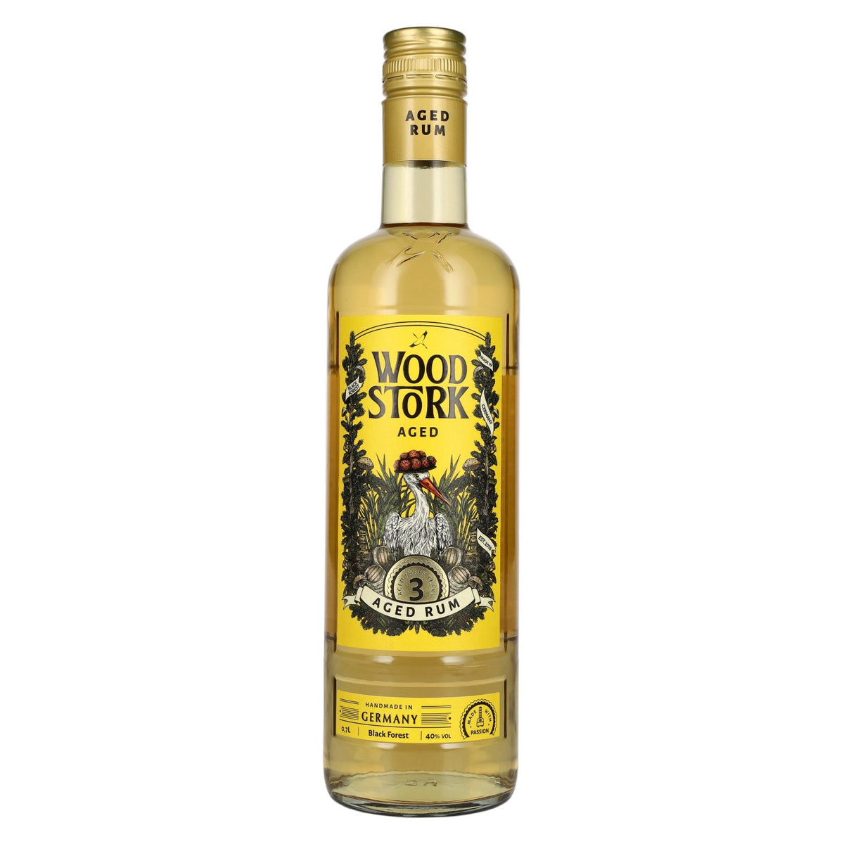 Wood Stork Black Forest Aged Rum 40% vol. 0.7 l
