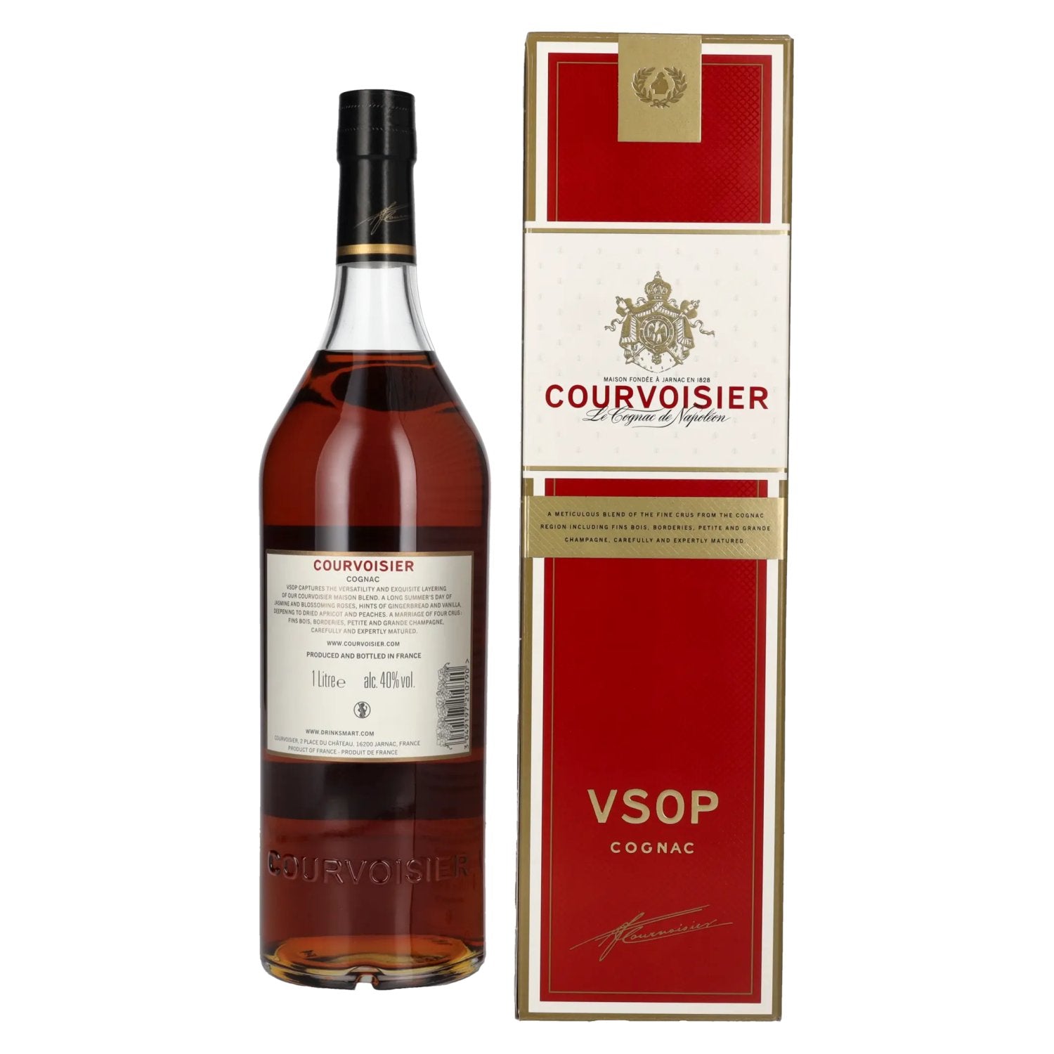 Courvoisier VSOP 40% Vol. 1l in Geschenkbox