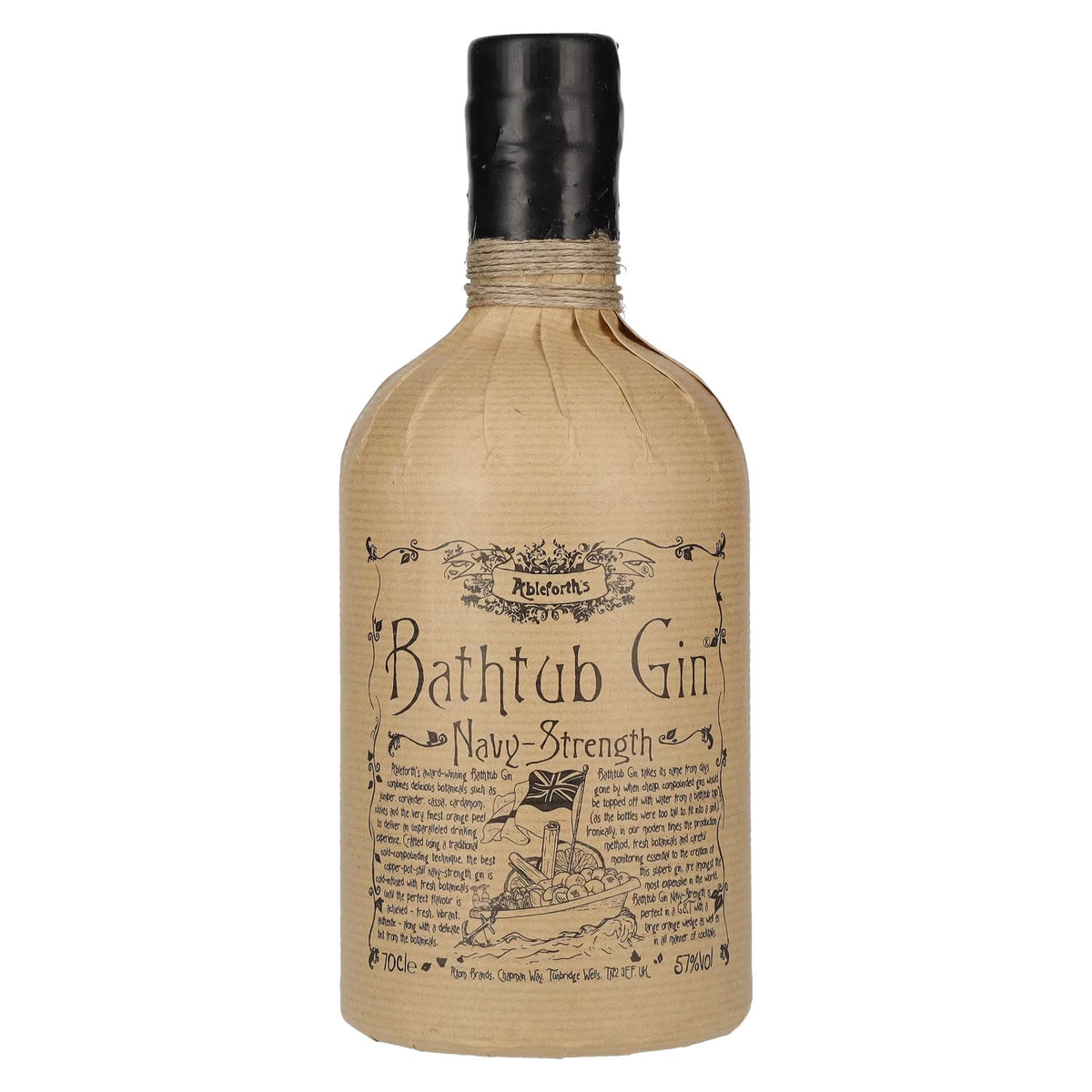 Ableforth's Bathtub Gin Navy-Strength 57% vol. 0,7 l