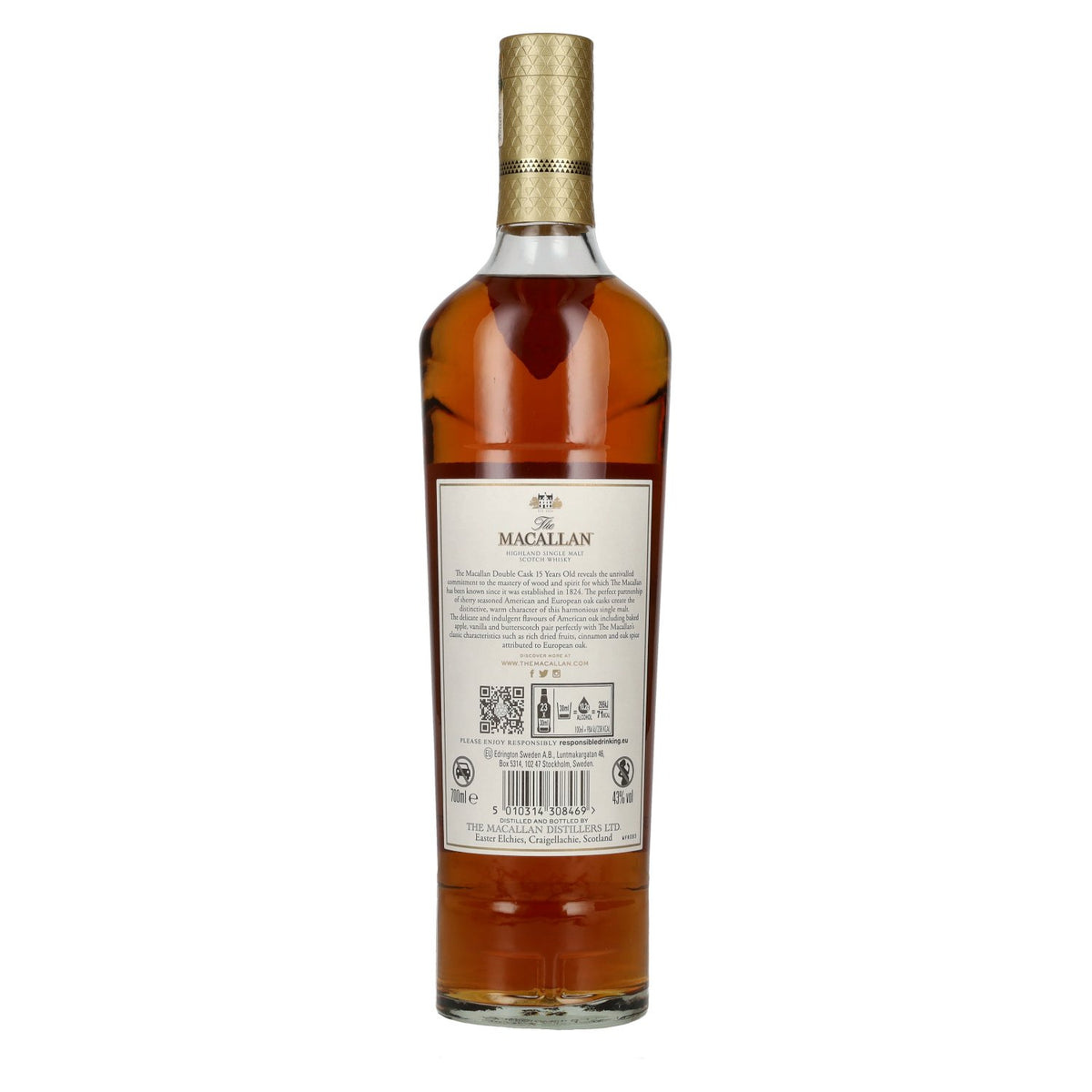 The Macallan 15 Years Old DOUBLE CASK 43% vol. 0,7 l