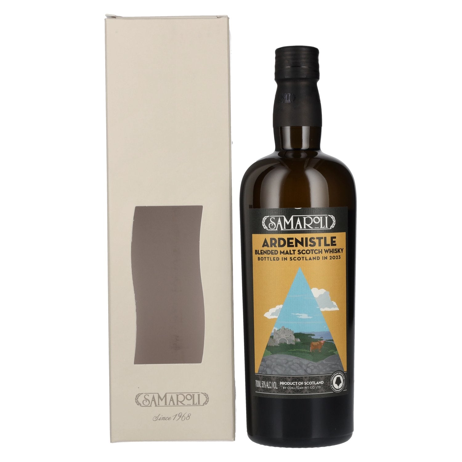 Samaroli ARDENISTLE Blended Malt Scotch Whisky 2023 50% vol. 0,7l en coffret cadeau