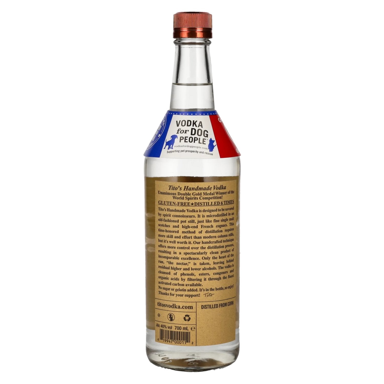 Tito's Handmade Vodka 40% Vol. 0,7l