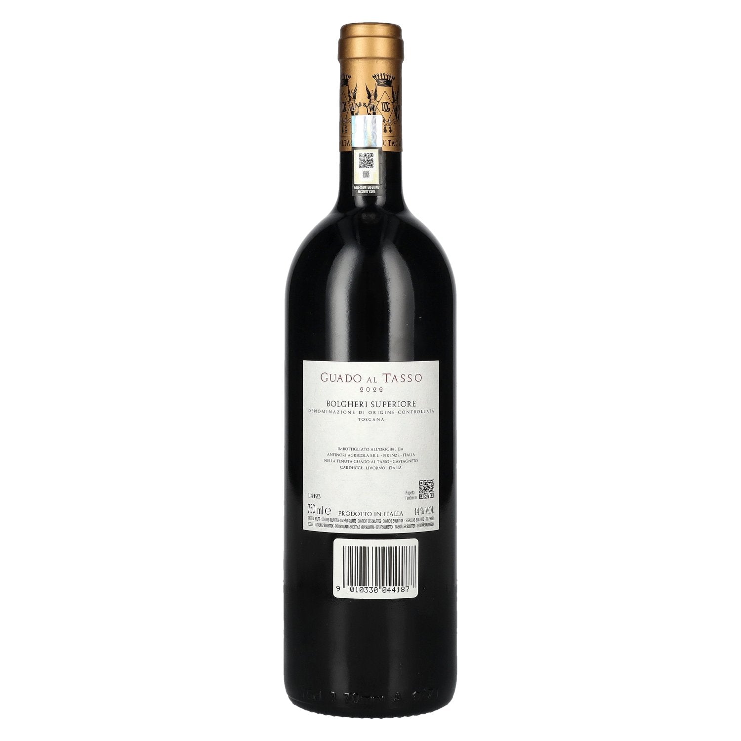 Antinori Guado al Tasso Bolgheri Superiore DOC 2022 14% Vol. 0,75l