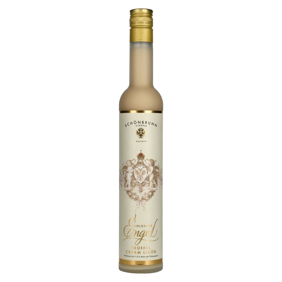 Schönbrunn Vienna « Goldener Engel » Liqueur à la crème et à la truffe 15 % vol. 0,5 l