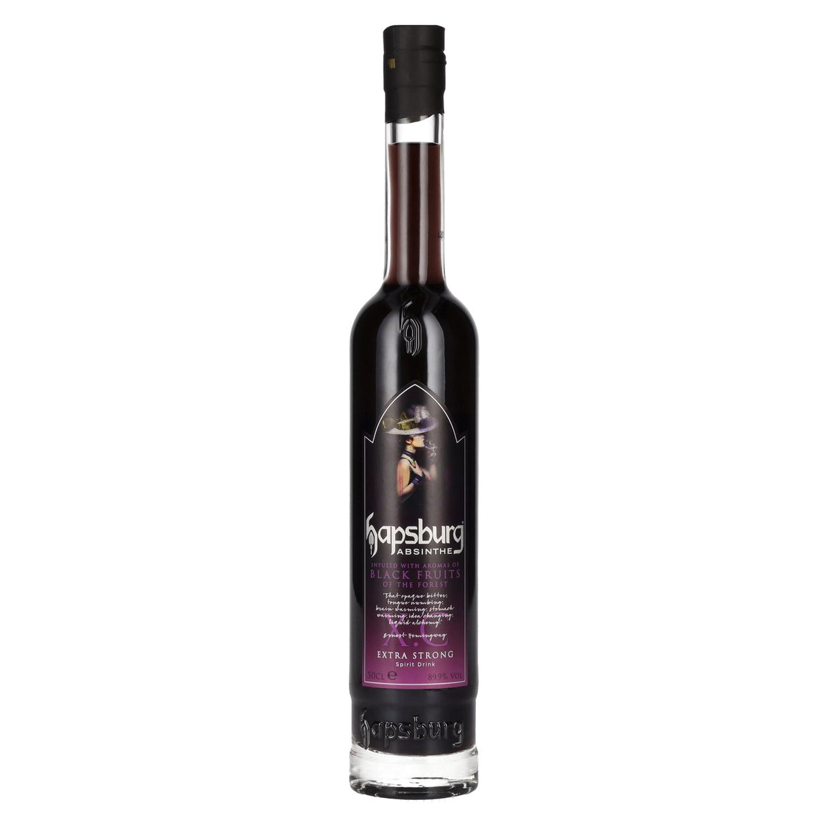 Hapsburg Absinthe X.C EXTRA STRONG Black Forest Fruits 89.9% vol. 0.5 l