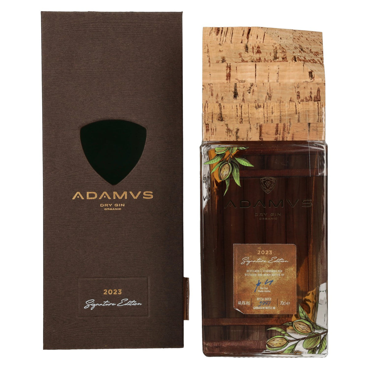 Adamus Dry Gin Organic Signature Edition 2023 44,4% vol. 0,7l en boîte cadeau